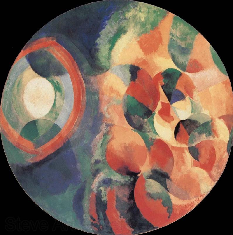 Delaunay, Robert Cyclotron-s shape Sun and Moon